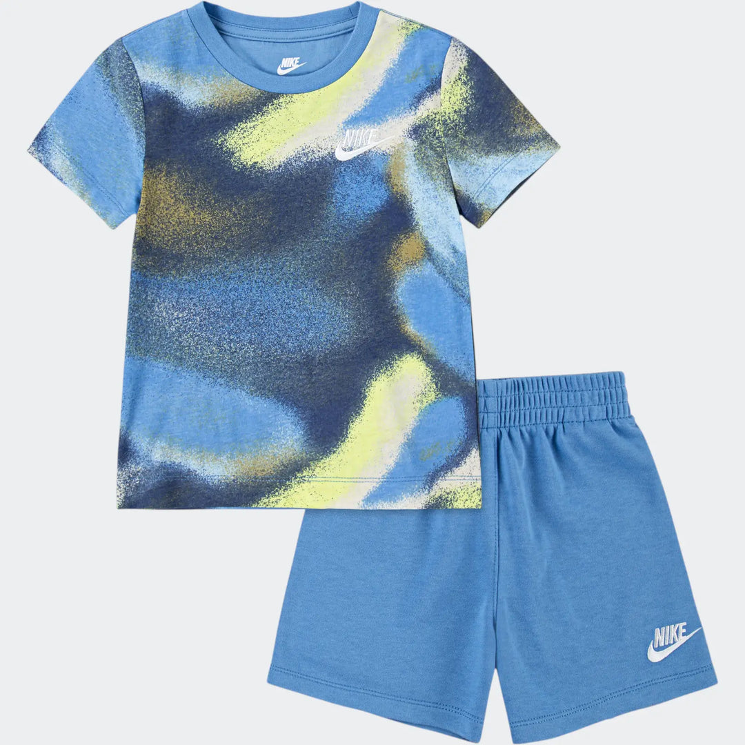 Nike Boys Club Express Short Sleeve T-Shirt - Blue