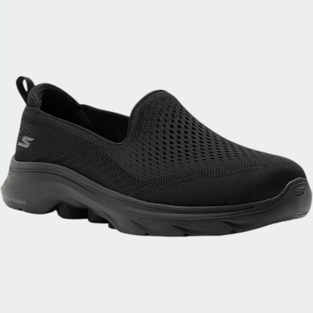 Go Walk 7 Black Sneakers