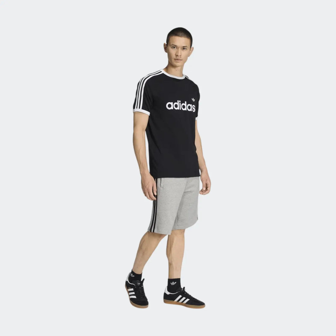 3-Stripes Slim Ringer T-Shirt