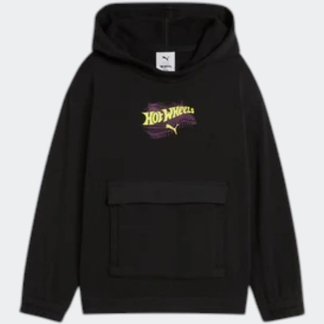 Puma X Hot Wheels Relaxed Black Hoodies