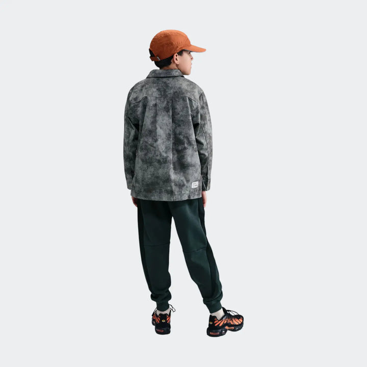 K Nike Air Flc Jogger Green Pants
