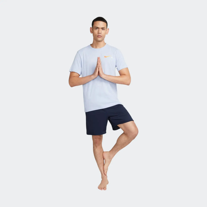 M Nk Df Totality Knit 7In Blue Shorts
