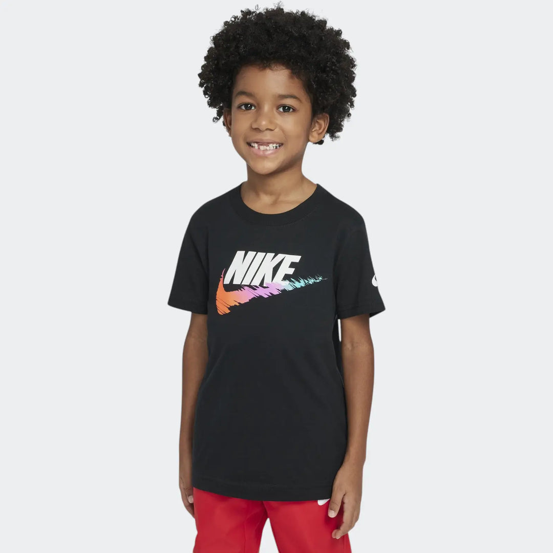 Nkb Nike Brandmark Swoosh Tee Black T-Shirts