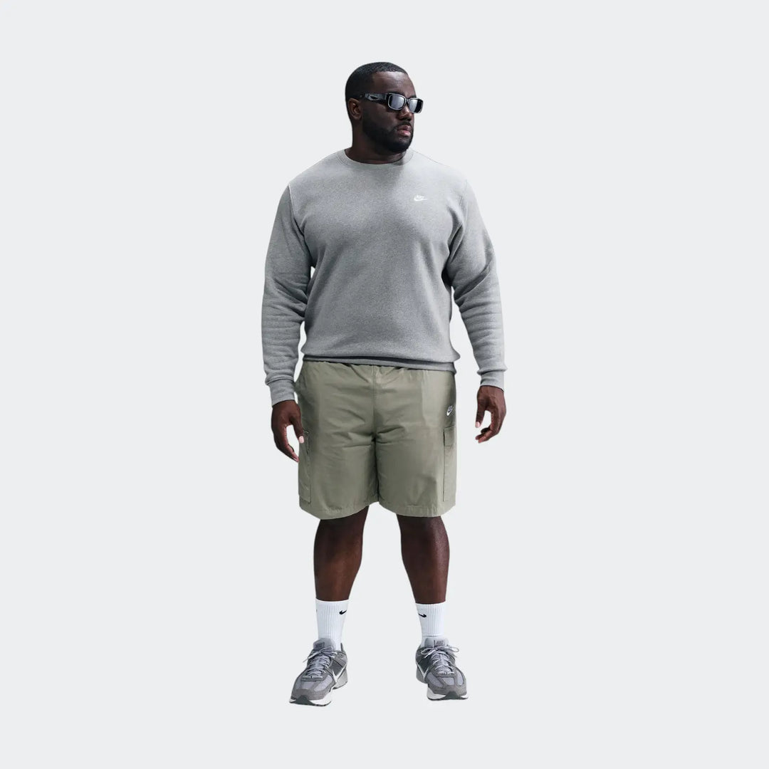 M Nk Club Bb Crew Grey Sweatshirts