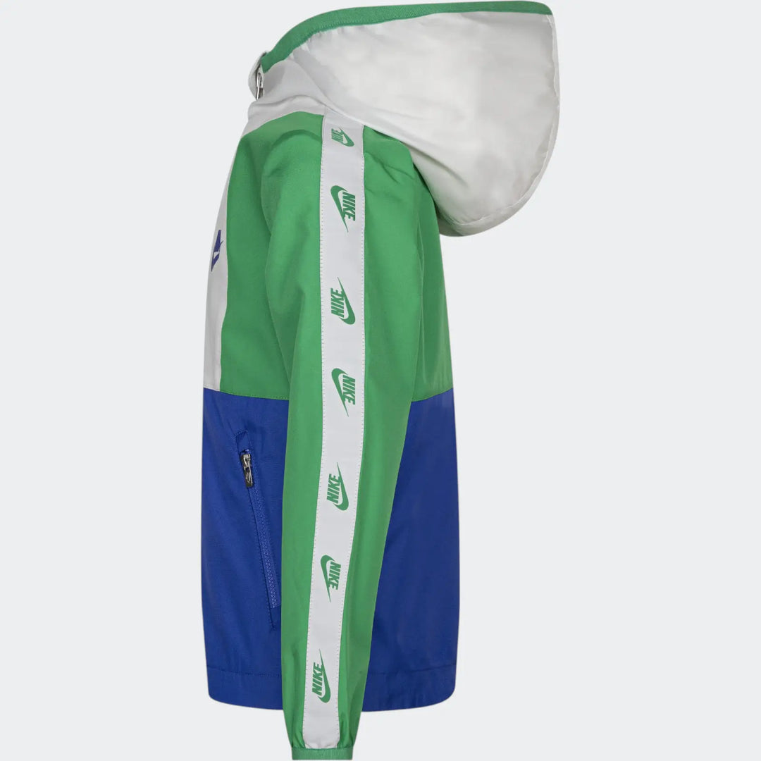 Nkn Color Block Jacket Green Jackets
