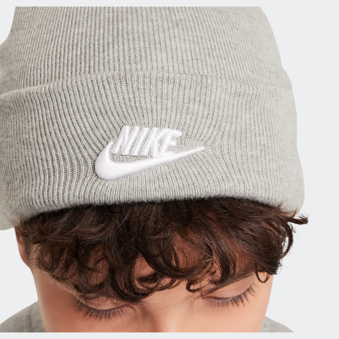 K Nk Peak Beanie Tc Fut Grey Beanies