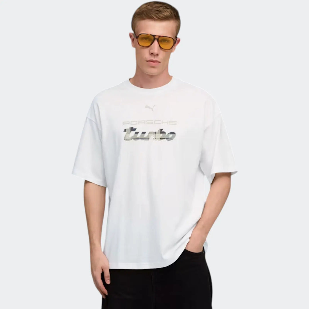 Pl Statement Logo Tee White T-Shirts