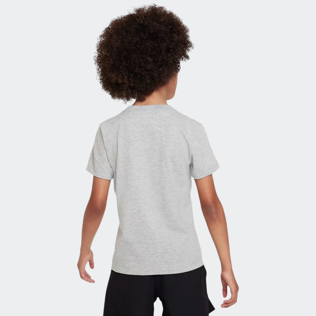 Nkn Nsw Embroid Futura Tee Grey T-Shirts