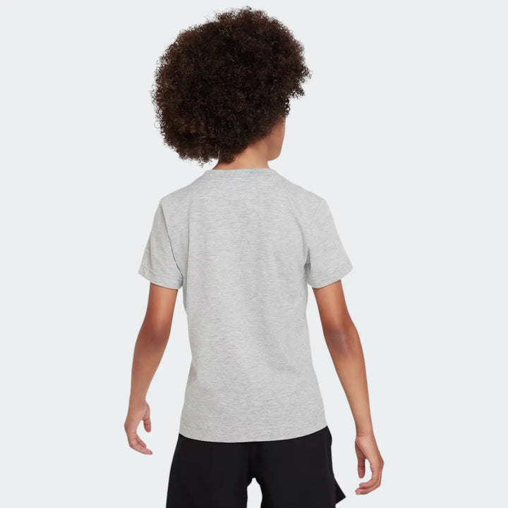 Nkn Nsw Embroid Futura Tee Grey T-Shirts