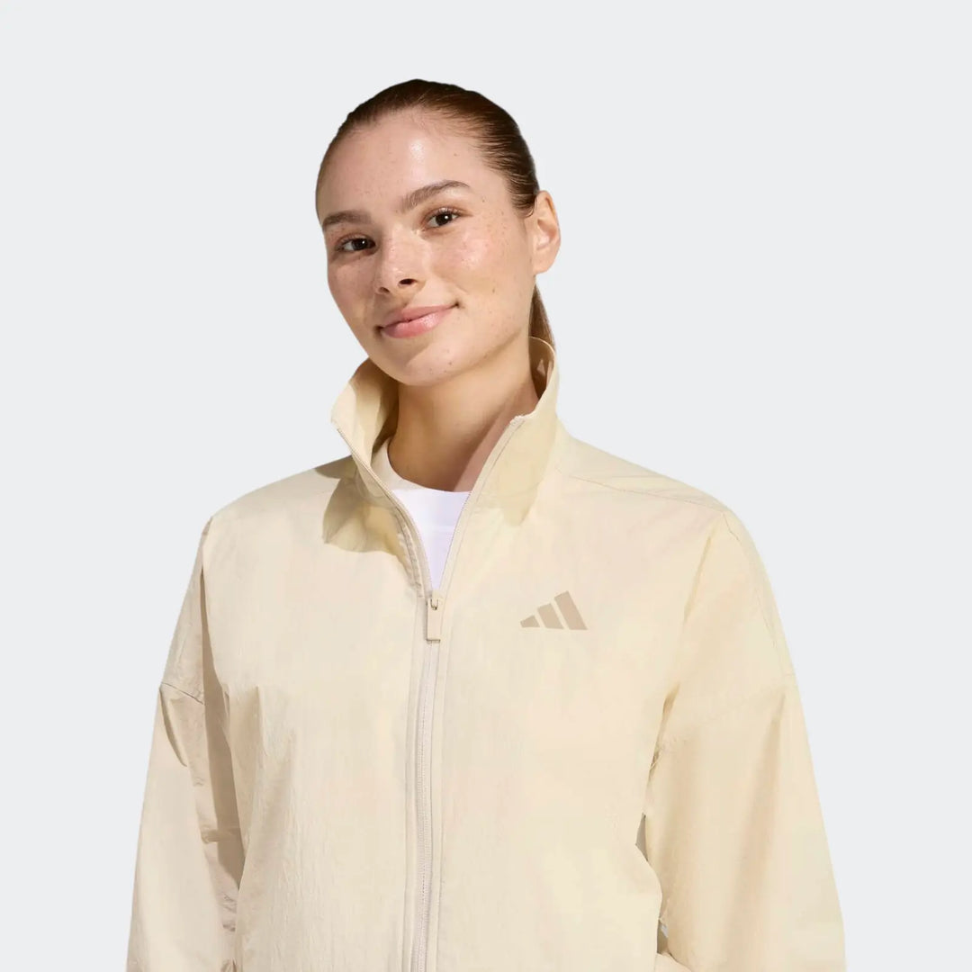 City Tech Woven Zip Track Top