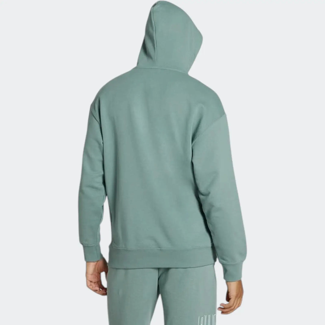 Wardrobe Ess Relaxed Hoodie Green Hoodies