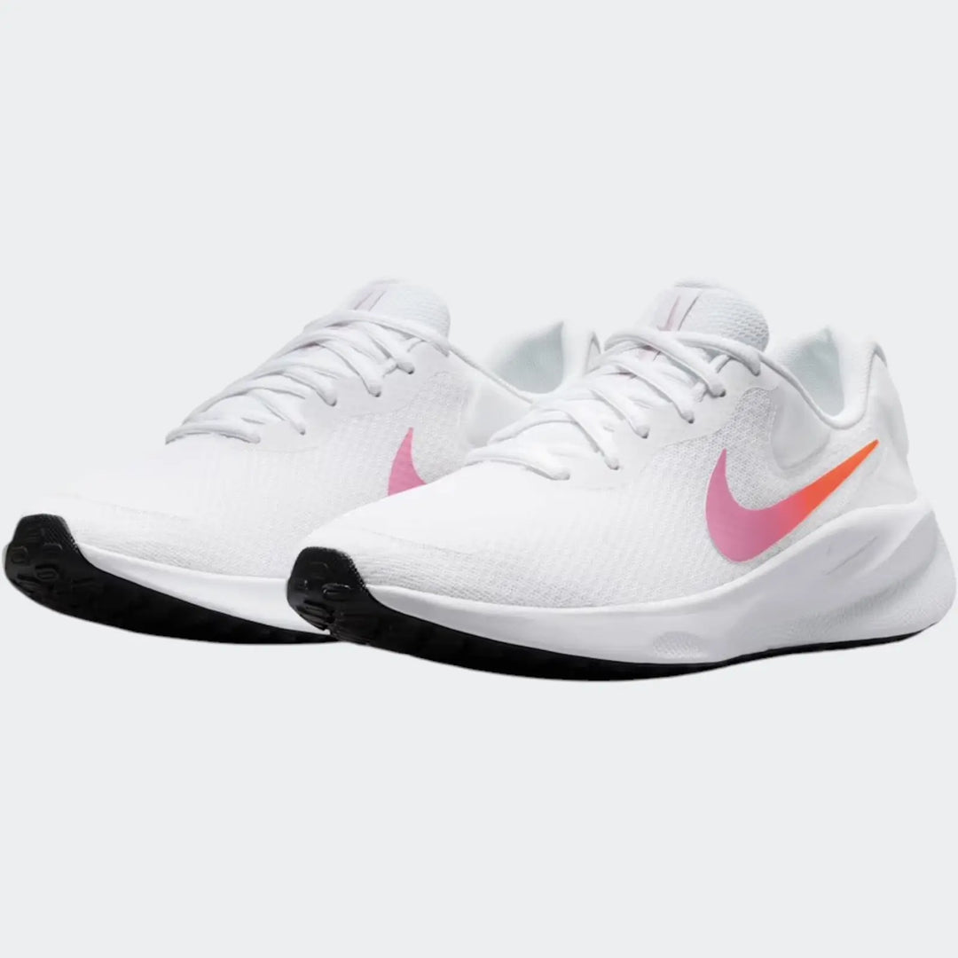 W Nike Revolution 7 White Sneakers