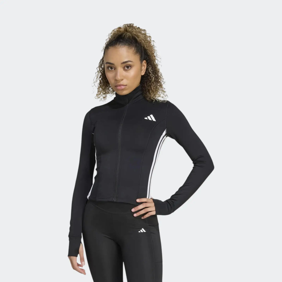 Workout Essentials Zip Through Jacket 3-Stripes
