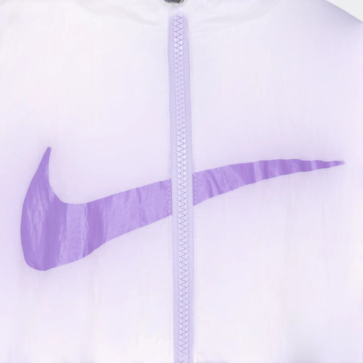 Nike Girls Swoosh Windbreaker Jacket - Purple
