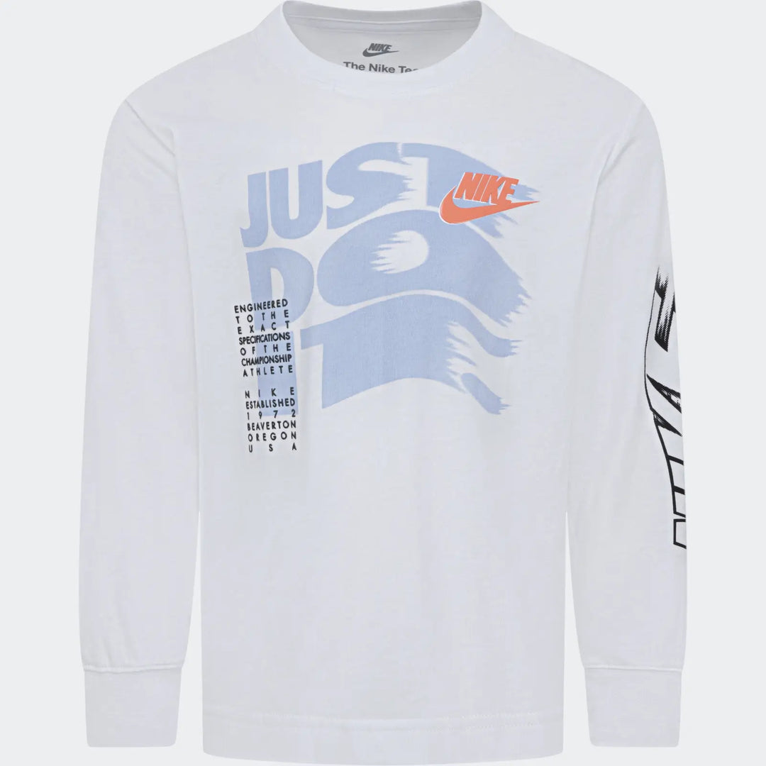 Nkb On The Move Ls Tee White T-Shirts