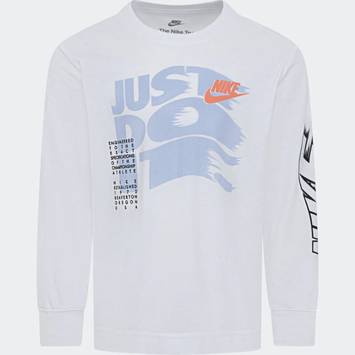 Nkb On The Move Ls Tee White T-Shirts