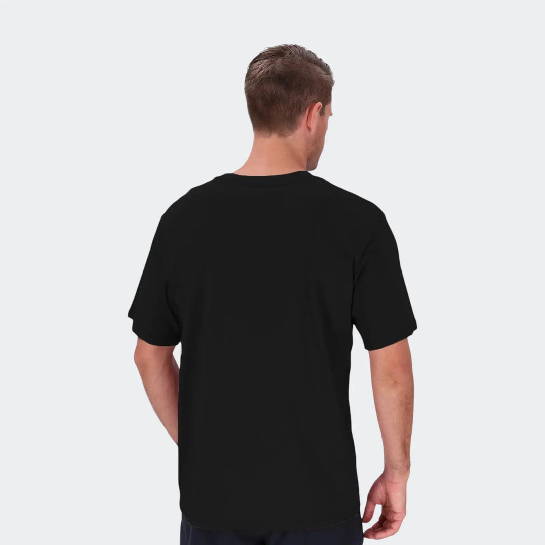 Round Logo Loose Fit Ss Tee Black T-Shirts
