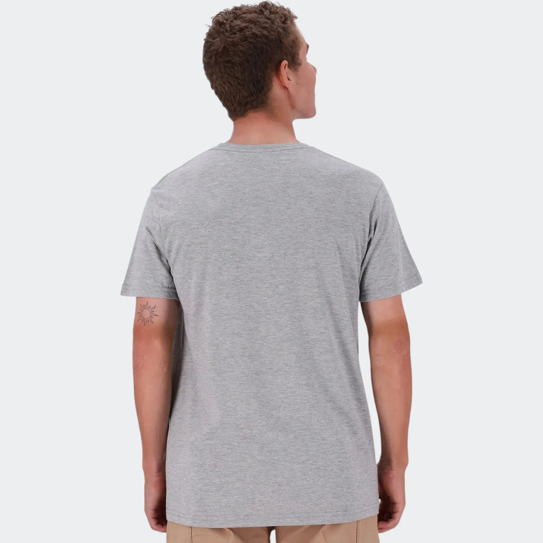 Logo Ss Tee Grey T-Shirts