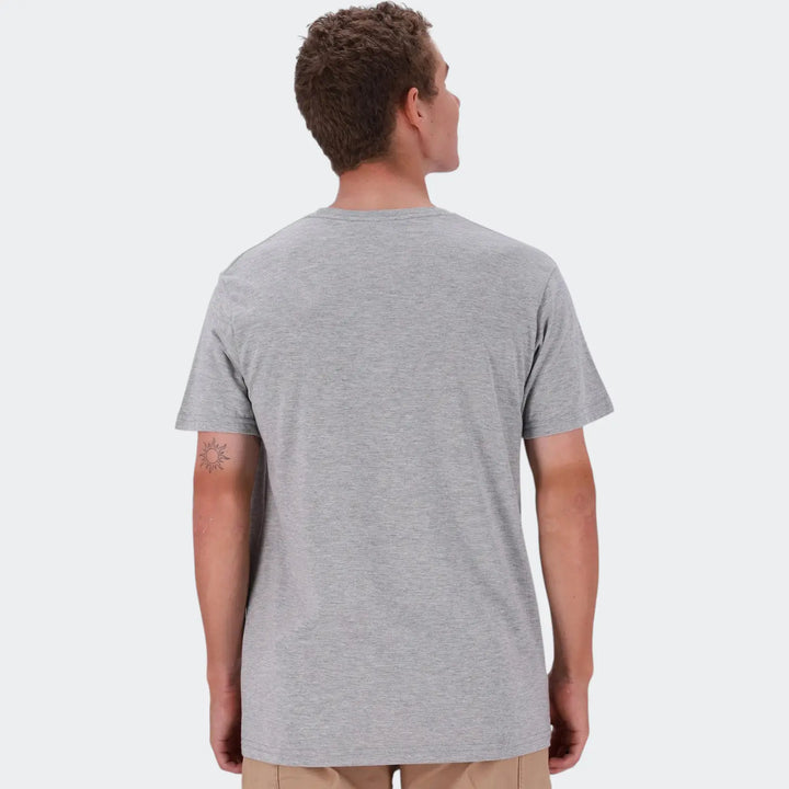 Logo Ss Tee Grey T-Shirts
