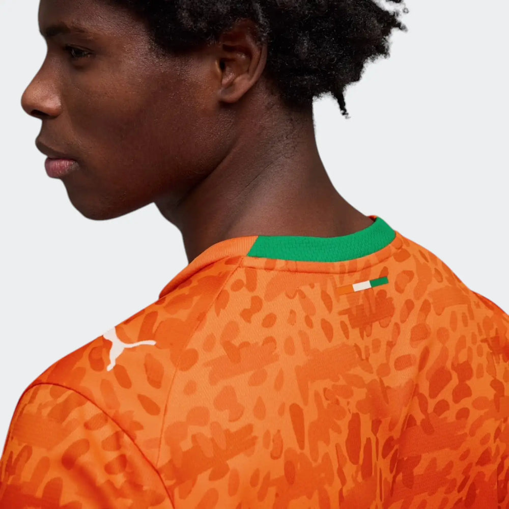 Fif Home Jersey Replica Orange Jersey