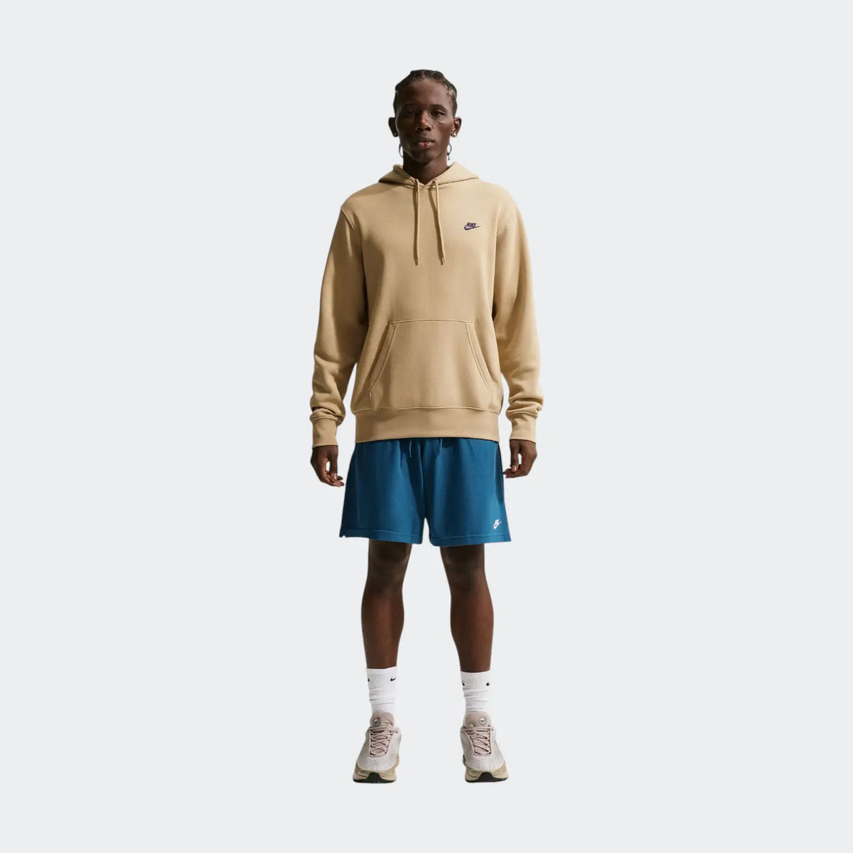 M Nk Club Knit Short Blue Shorts