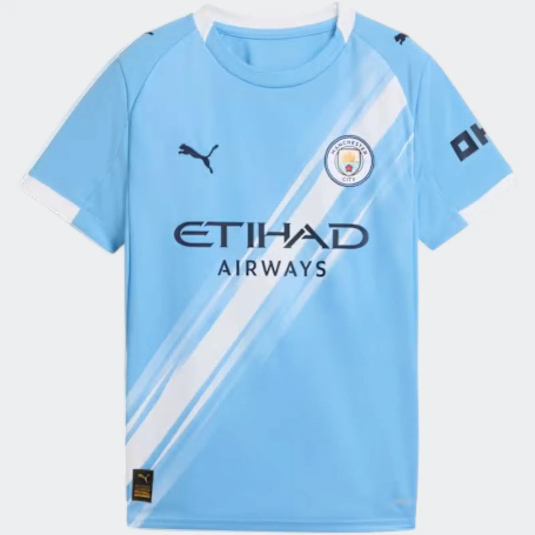 Mcfc Y Hm Jsy 25/26 Blue Jersey