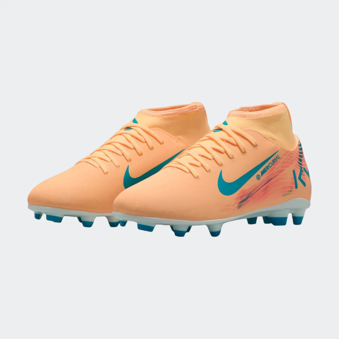Jr Superfly 10 Club Km Fg/Mg Orange Boots