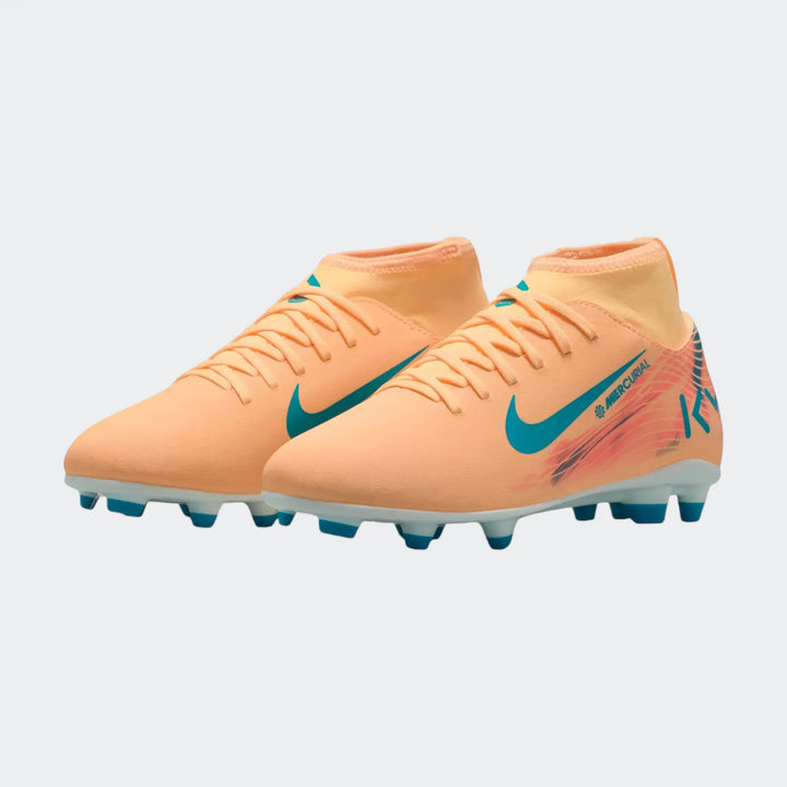 Jr Superfly 10 Club Km Fg/Mg Orange Boots