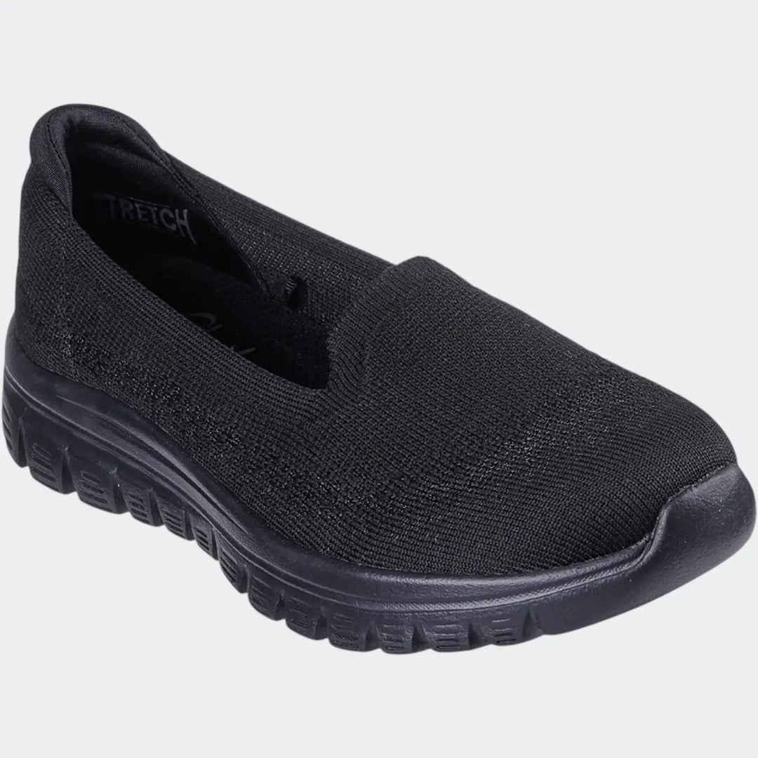 Graceful Black Sneakers