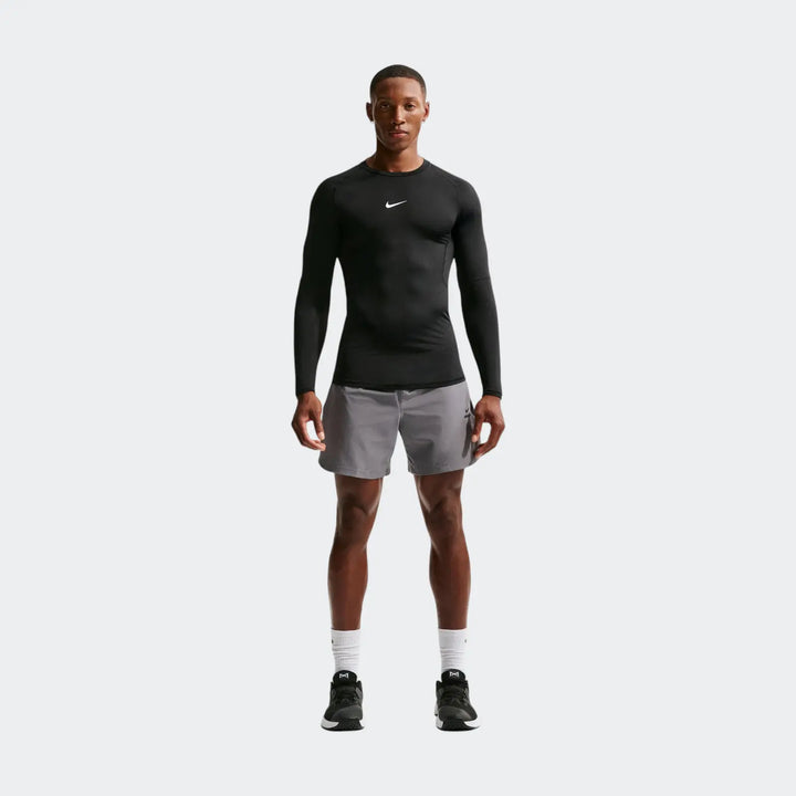 M Np Tight Top Ls Black Tops