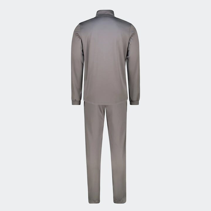 Kappa Kaizer Chiefs Salcito 2 Am tracksuit in grey, featuring a full back view of the jacket and matching pants.