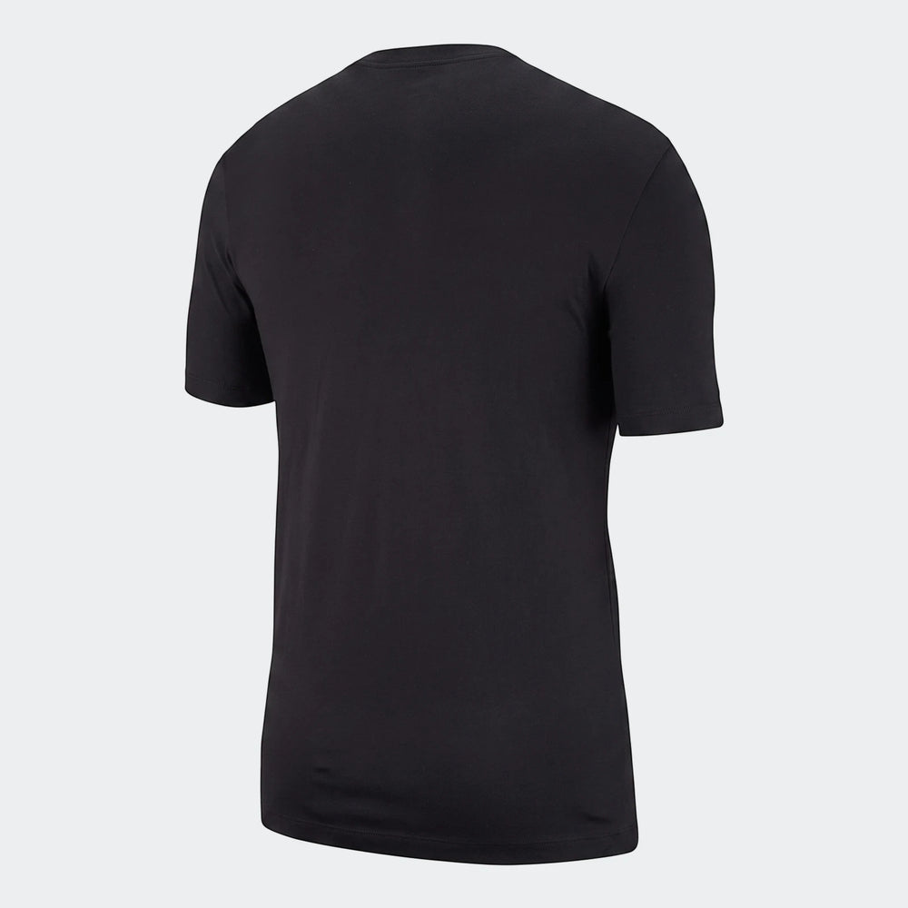 Black Nike G Nsw Tee t-shirt for men, shown from the back view. Features a classic crew neck and short sleeves in a plain